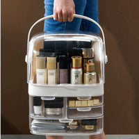 Transparent Cosmetics Storage Box