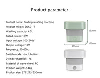 Portable Folding Washing Machine