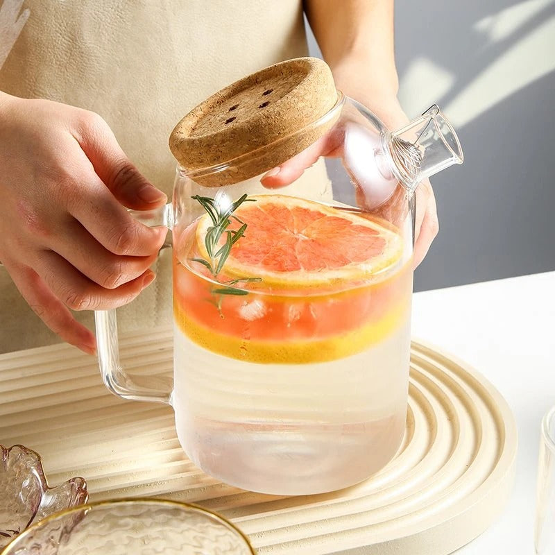 Borosilicate Glass Water Filter Jug