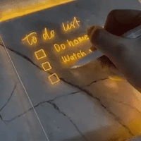 Glowpad LED Creative Note Board