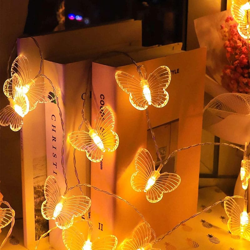 20 Led Butterfly String Light