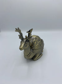 Metallic Deer Ornament Tray