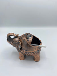 Metallic Elephant Ornament Tray