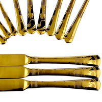 Premium Golden Cutlery Set (Set of 24)