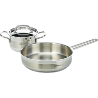 Korkmaz Stainless Steel Cookware 9pcs Set