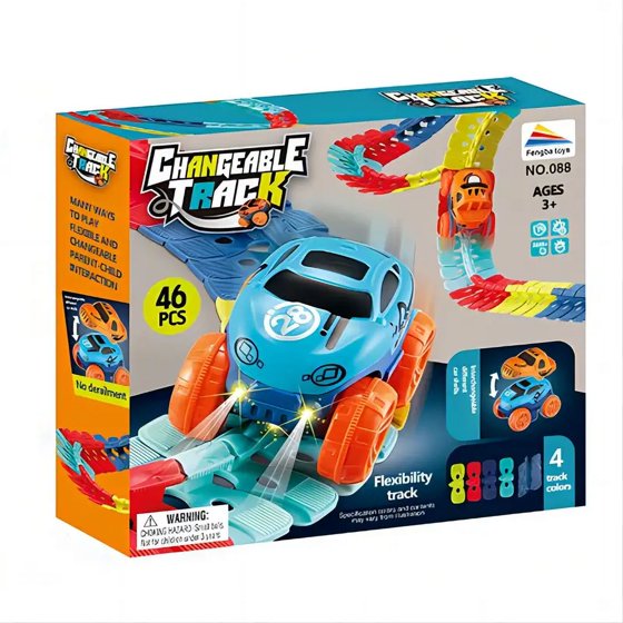360 Degree Changeable Car Track Set