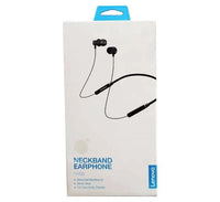 Lenovo HE05 Original Neckband Bluetooth Headphones – Magnetic Earbuds, Deep Bass, Long Battery Life