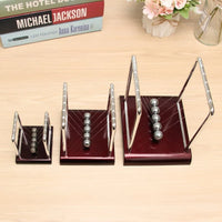 Metal Pendulum Balance Ball Small Size Physics Science Accessory Desk Table Decor Game Newtons Cradle Steel Ball