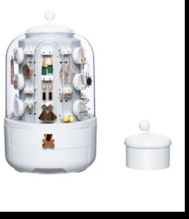 Premium rotating jewellery organizer
