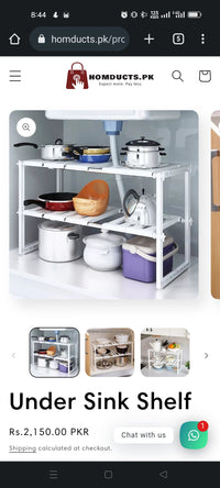 Under Sink Shelf