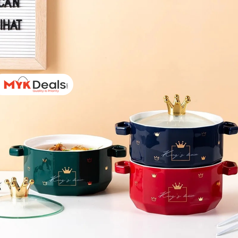 Nordic Ceramic Serving Bowl