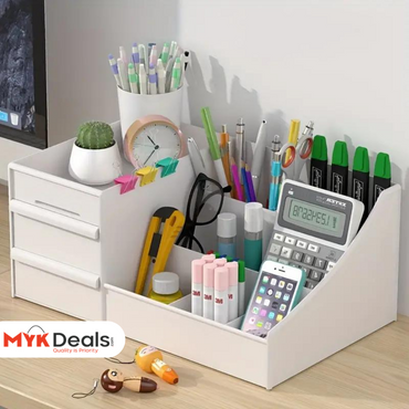 Dresser Table Makeup Box, Desktop Cosmetic Storage Box With Drawer, Makeup Sundries Storage Organizer, Cabinet Sorting Box, Jewelry Nail Polish Makeup Drawer Container, Multifunctional Divisions Desk Organizer, Drawer Head Ornament Sorting Make Up Box