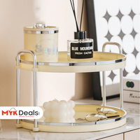 Nordic 2 Layer Cosmetic Organizer