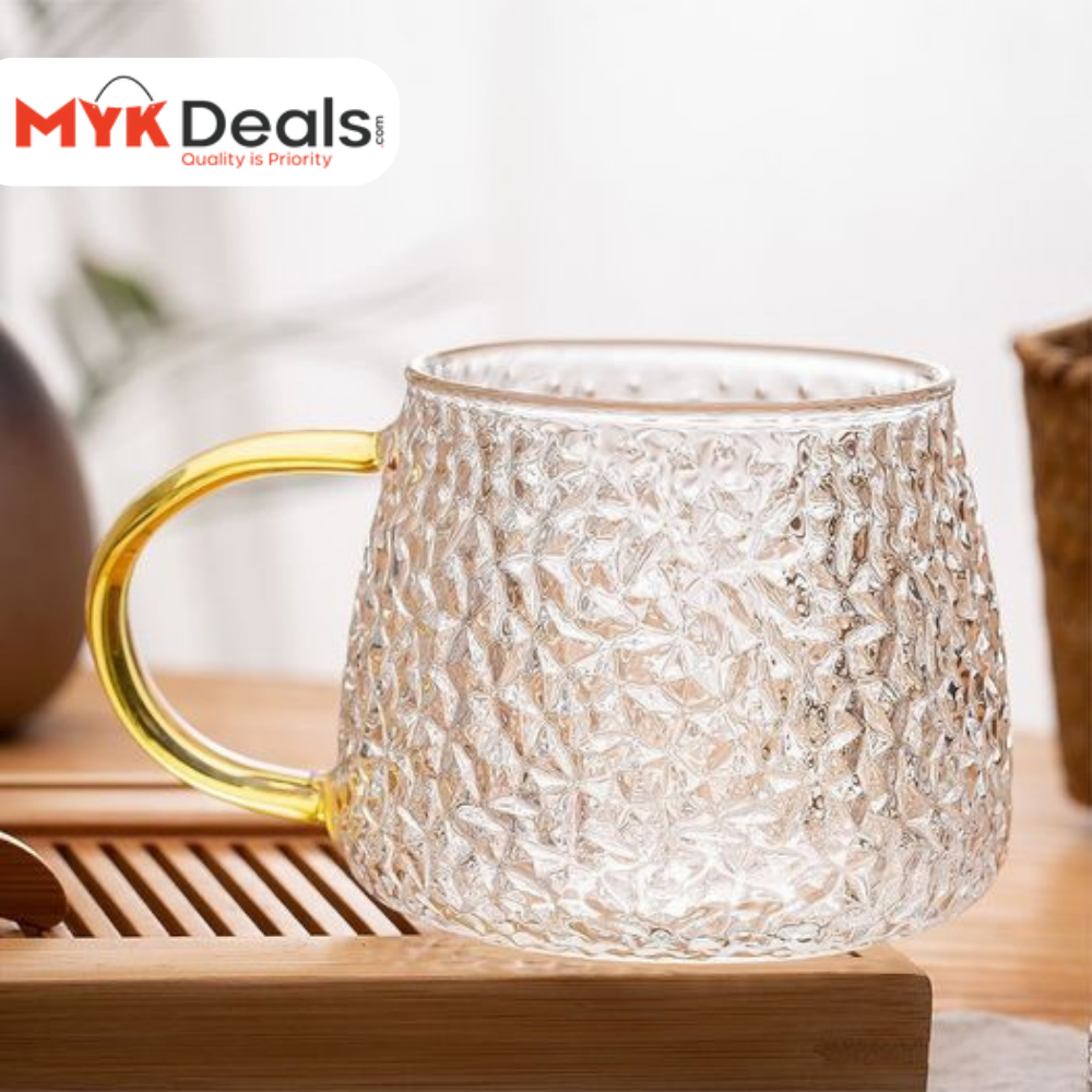 Intricate Glass Mug