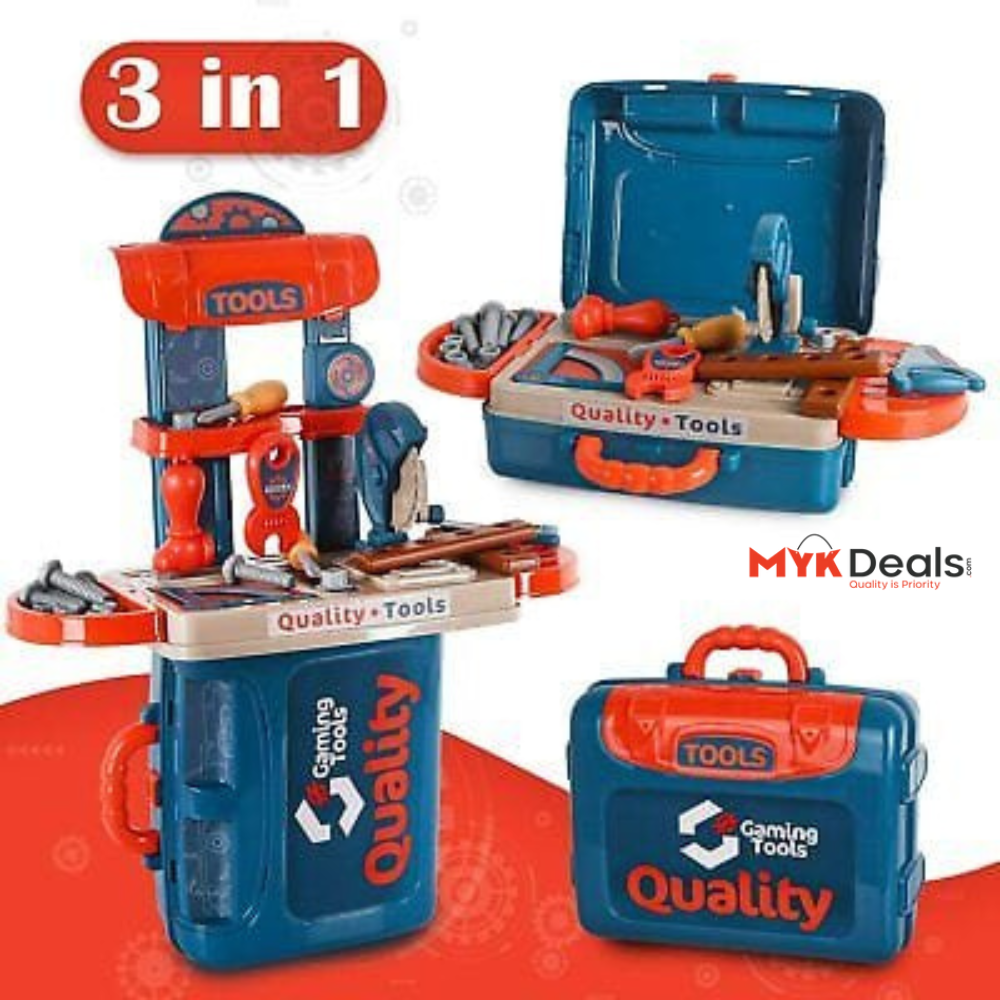 BIG SIZE 3 IN 1 TOOL SET BRIFCASE