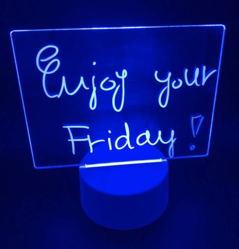 Glowpad LED Creative Note Board