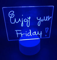 Glowpad LED Creative Note Board