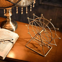 Spinning Ferris Wheel Metal Sculpture