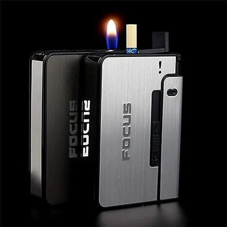 Metal Cigarette Case 10pcs Capacity Can Cigarette Box for Men Smoking