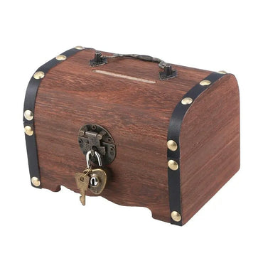 Treasure Chest Pirate Coins Jewelry Box for Kids