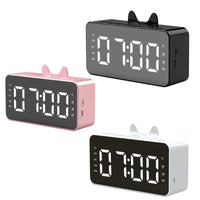 Q9 speaker Alarm rechargeable