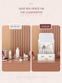 Classy Cosmetic Organizer With Led Mirror