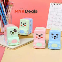 Fancy Van Shape Sharpener, Kids Creative Pencil Sharpener, Kids Creative Pencil Sharpener