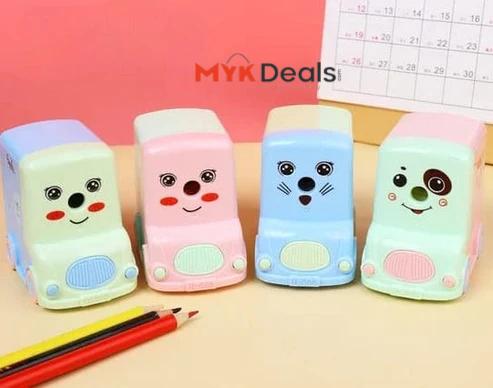 Fancy Van Shape Sharpener, Kids Creative Pencil Sharpener, Kids Creative Pencil Sharpener