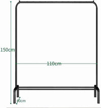 Single Pole Metal Cloth Stand