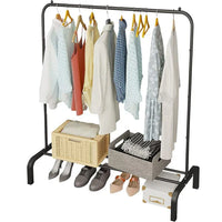 Single Pole Metal Cloth Stand