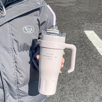 Large-Capacity Stainless Steel Insulated Tumbler