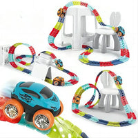 360 Degree Changeable Car Track Set