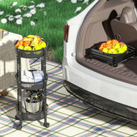 3 layer Folding Storage Cart