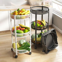 3 layer Folding Storage Cart