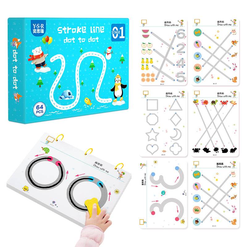 Reusable Tracing Workbook For Children