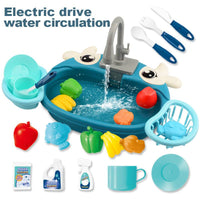 Electric Dishwasher Kitchen Sink Toy