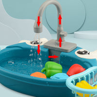 Electric Dishwasher Kitchen Sink Toy