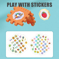 Pipeline Rolling Ball Building Blocks - 125 Pieces