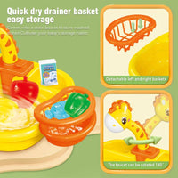 Electric Dishwasher Kitchen Sink Toy