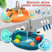 Electric Dishwasher Kitchen Sink Toy
