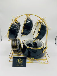 Soup Set 22Pcs Handi Pot Plain