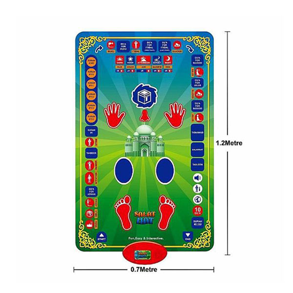 EDUCATIONAL PRAYER MAT FOR KIDS