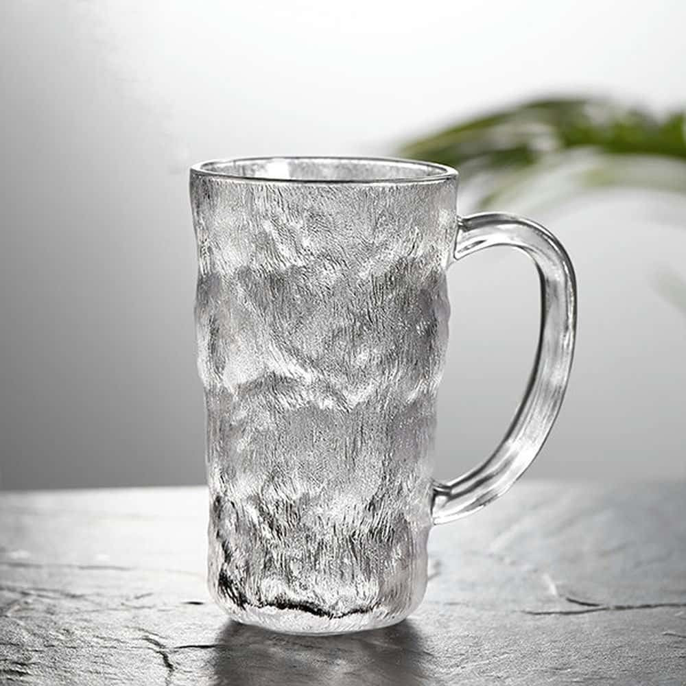 Glacier Pattern Glass with Handle (Set of 6)