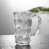 Glacier Pattern Glass with Handle (Set of 6)