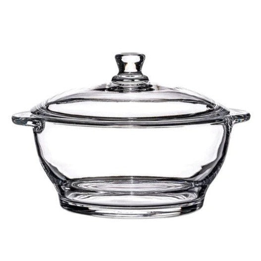 Glass Serving Casserole with Lid