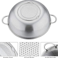 5-Piece Mesh Colander Set – Durable Stainless Steel