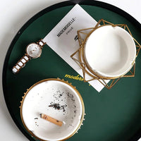 Bracket Ceramic Ashtray