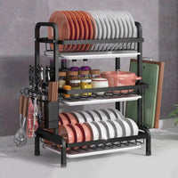 Stainless Steel 3 Tier Dish Rack
