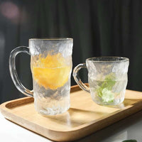 Glacier Pattern Glass with Handle (Set of 6)