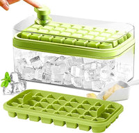 Button Press Ice Cube Tray, 64 Grids